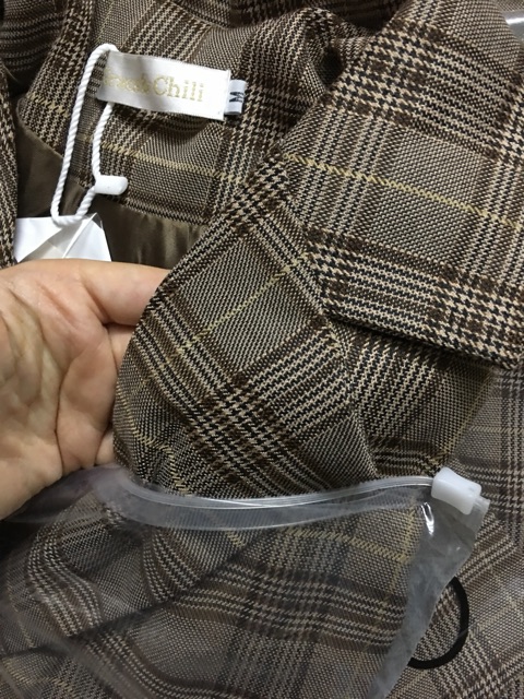 [Hàng có sẵn]Set áo Blazer chân váy kẻ nữ (có ảnh thật) | BigBuy360 - bigbuy360.vn