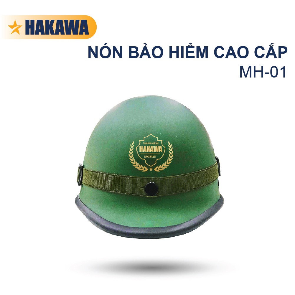 Nón bảo hiểm cao cấp Hakawa Nhật Bản - MH-01 - Phân phối chính hãng