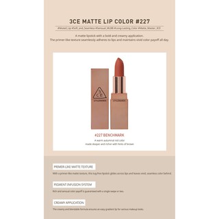 Son 3CE Lip Color Matte