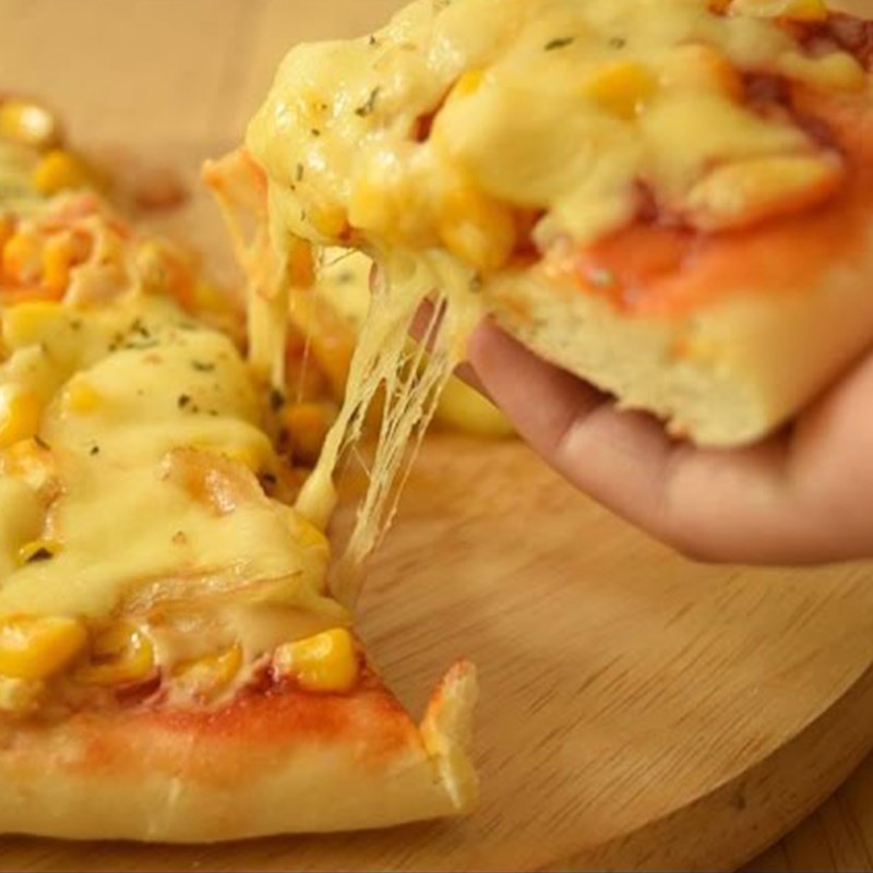 Đế Bánh Pizza Tươi Men Tự Nhiên 18cm  - Fresh Dought Pizza 18cm