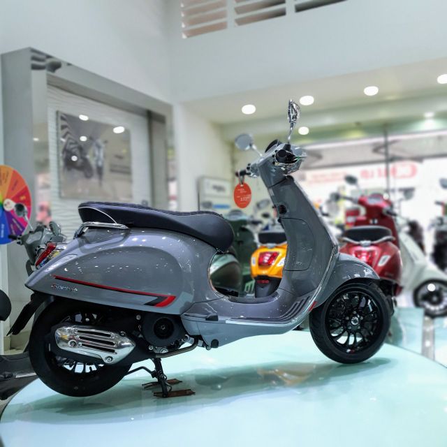 Xe máy Vespa Sprint S Xám 125 iGet - Mới 100%