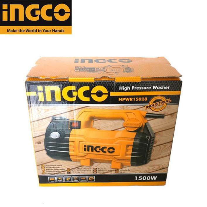 MÁY XỊT RỮA XE ÁP LỰC CAO INGCO 1500W ( MOTOR TỪ ) HPWR15028