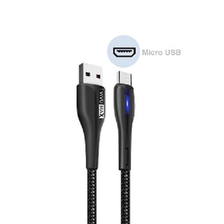 Cáp sạc nhanh và truyền dữ liệu VivuMax M102 đầu sạc Micro USB - Có đen Led