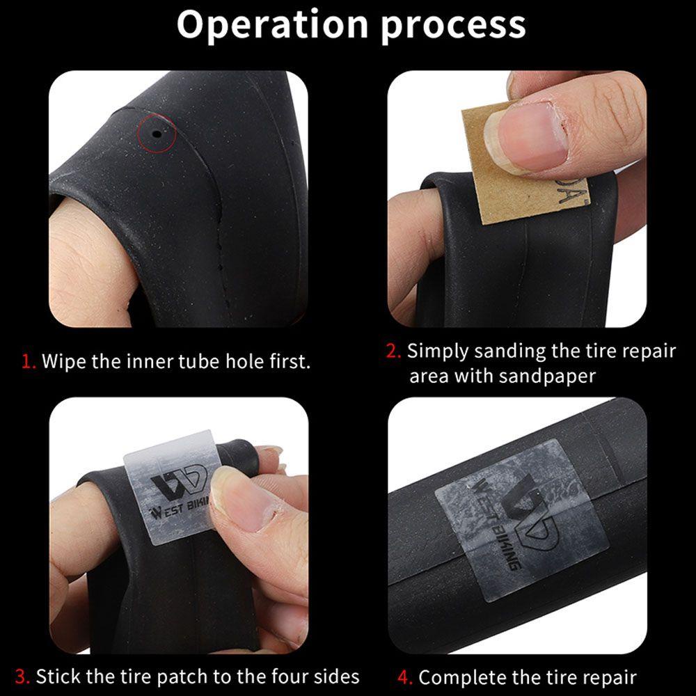 Bộ Dụng Cụ Vá Lốp Xe Đạp Không Keo Tiện Dụng