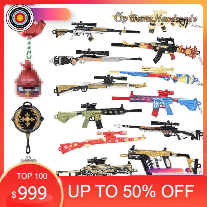 [Skin PUBG] Móc Khoá Skin Pubg dài 12cm Độc Lạ Mô Phỏng Giống Thật, Hợp Kim Không Rỉ PUBG 2021