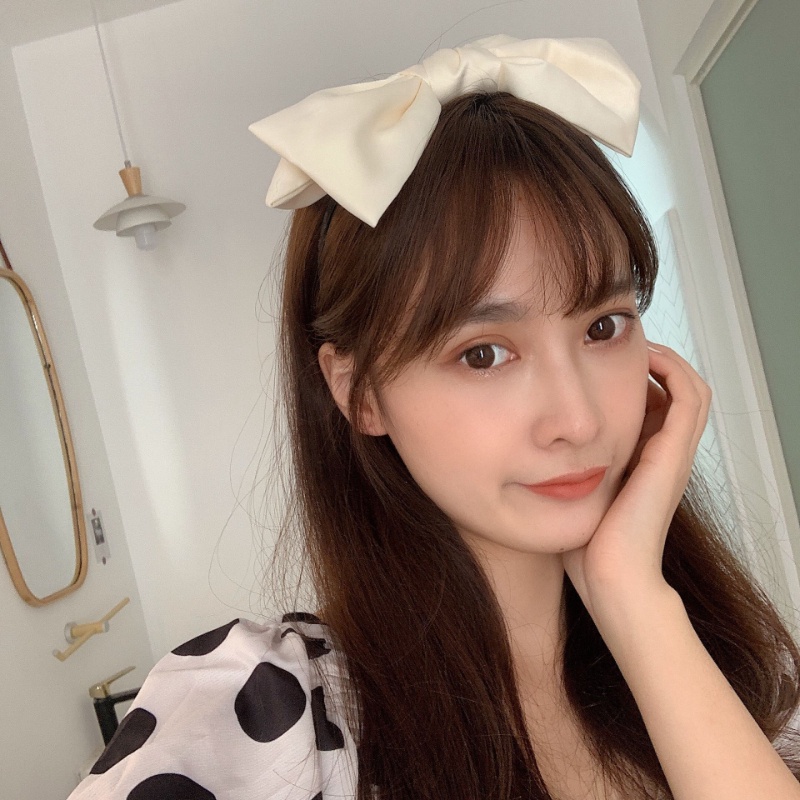 Cài Tóc Đính Nơ Ruy Băng Màu Sắc Cho Bé Gái