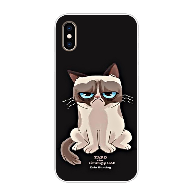 IPHONE X casing Printed phone case Cartoon Back Cover For IPHONE X