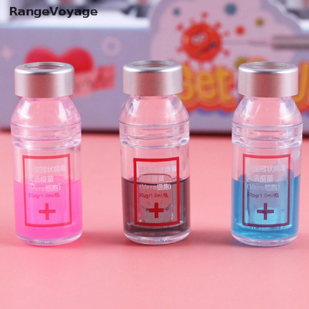 Set 2 bút viết hình ống kim tiêm thú vị dùng cho văn phòng