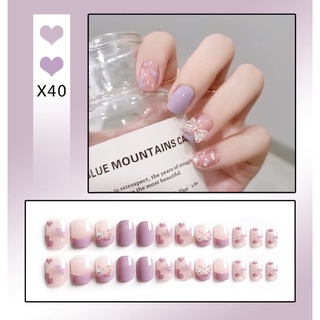 Bộ 24 móng giả tặng keo
