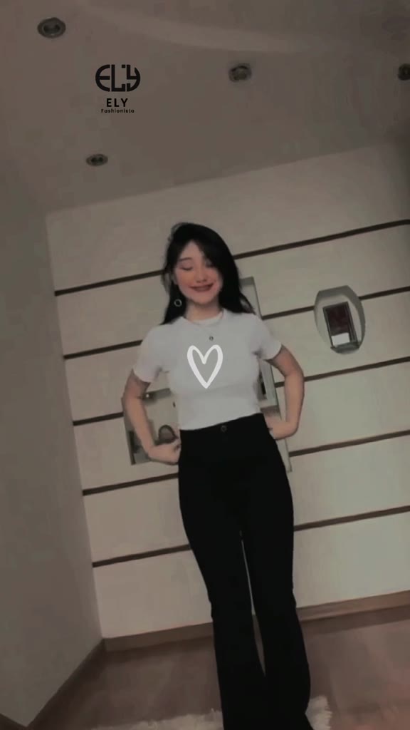 Quần ống loe ELY lưng cạp cao 2 cúc dài suông ống rộng chất vải trượt thái đẹp cao cấp đi làm đi chơi màu đen nâu ELY212 | BigBuy360 - bigbuy360.vn