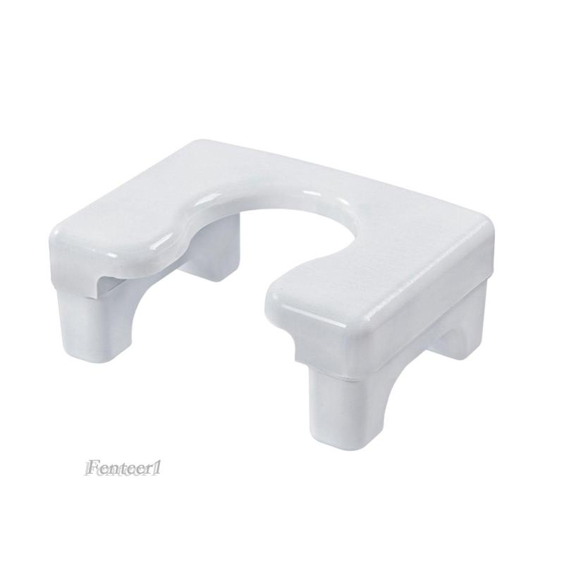 [Fenteer1] Ghế Ngồi Toilet Di Động Ổn Định Dễ Lau Chùi Cạnh Tròn Không Trượt Cho Phòng Tắm Khách Sạn Ngoài Trời