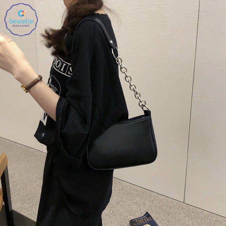 Túi xách phối dây đeo kiểu chuỗi xích thời trang | BigBuy360 - bigbuy360.vn