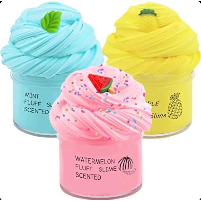 [GIÁ SIU HẠT DẺ] Combo 3 basic slime trái cây