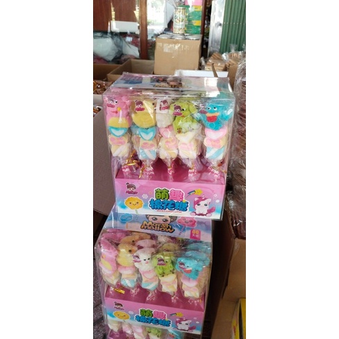 Hộp 40 que  kẹo dẻo trái cây nhiều hình