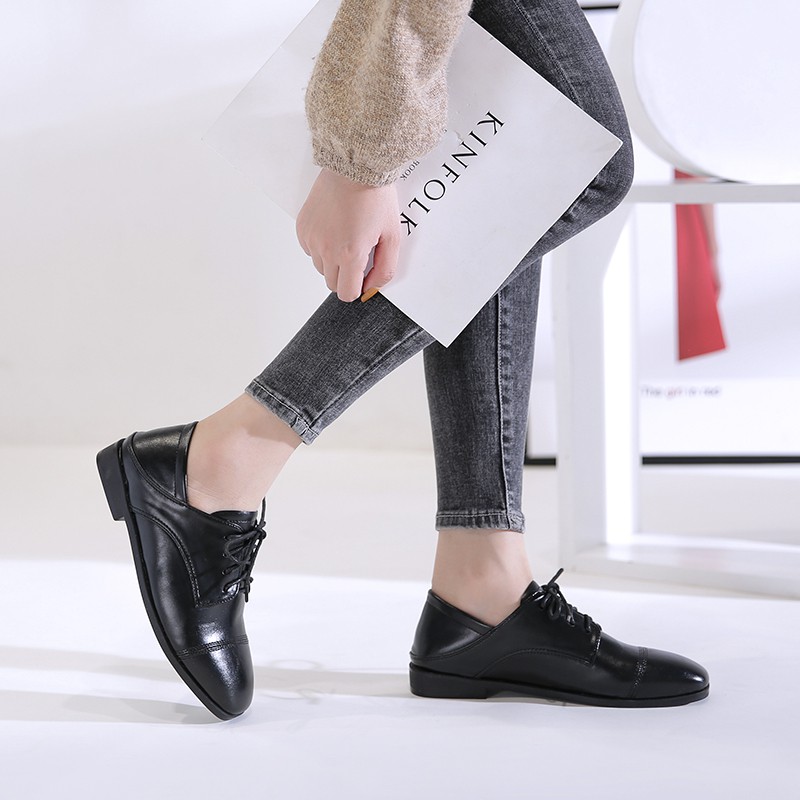 Hàng có sẵn (Size 40➡️43) _ Giày Oxford buộc dây năng động cá tính | BigBuy360 - bigbuy360.vn