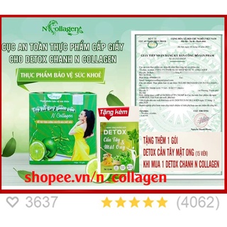 [MẪU MỚI] HỘP 15 GÓI DETOX TRÀ CHANH SLIM HỖ TRỢ GIẢM CÂN N COLLAGEN - TRÀ GIẢM BÉO - HỖ TRỢ GIẢM 3-5KG SAU 15 NGÀY