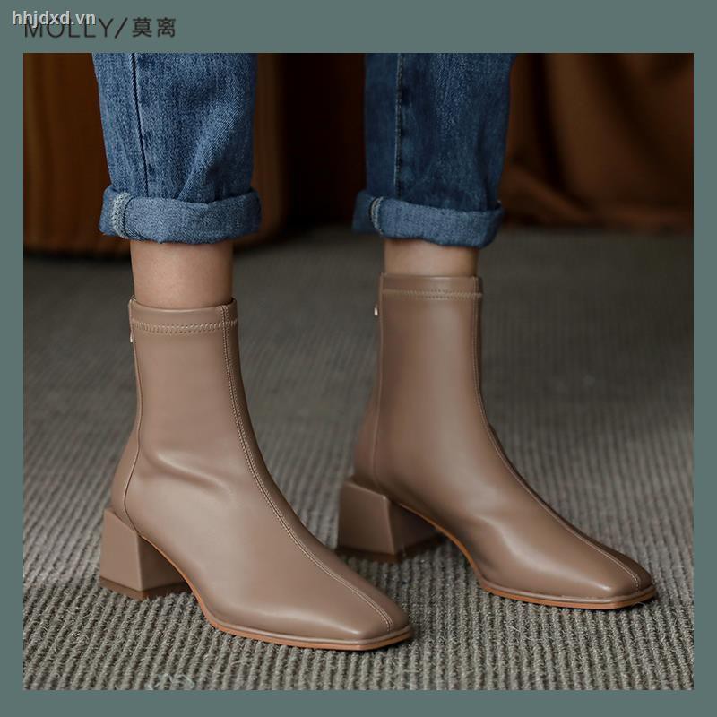 Giày Bốt Cao Gót Phong Cách Trẻ Trung Độc Đáo Dành Cho Nữ 2020 | BigBuy360 - bigbuy360.vn