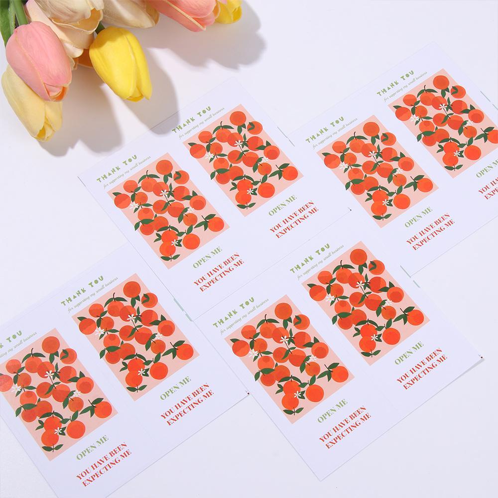 50 Miếng Dán Chữ Thank You 5 * 10cm Quà Tặng Xinh Xắn