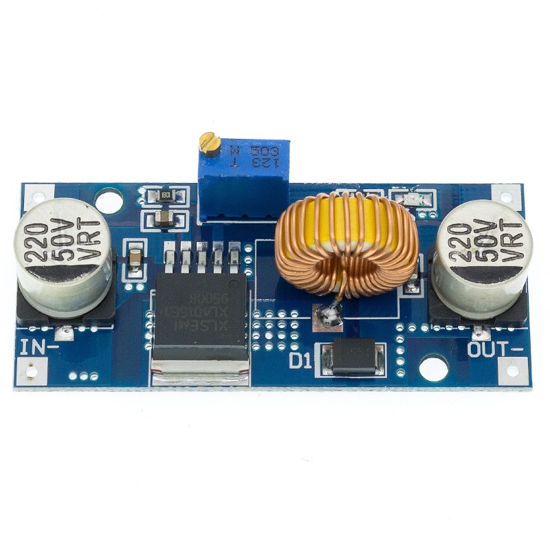 Mô Đun Hạ Áp 5A DC-DC XL4015 4~38V 96% 5A DC-DC Chuyên Dụng