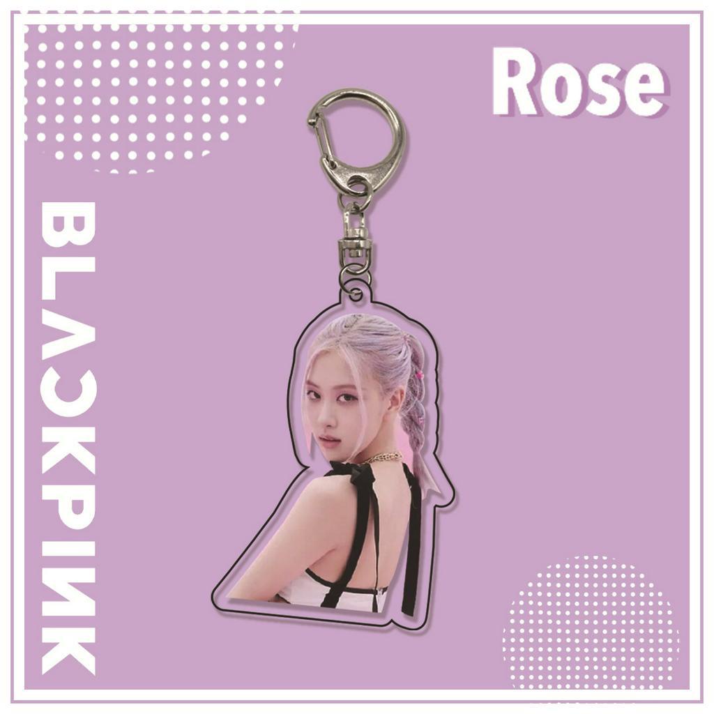 Móc khóa hình Rose nhóm nhạc BLACKPINK xinh xắn