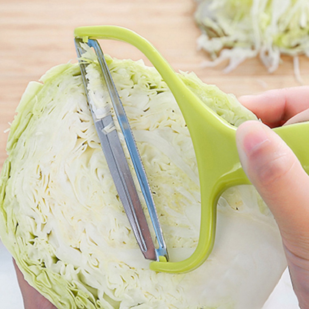 Vegetable Grater Slicer Wide Mouth Cabbage Potato Peeler Stainless Steel Fruit Slicer Kitchen Gadget