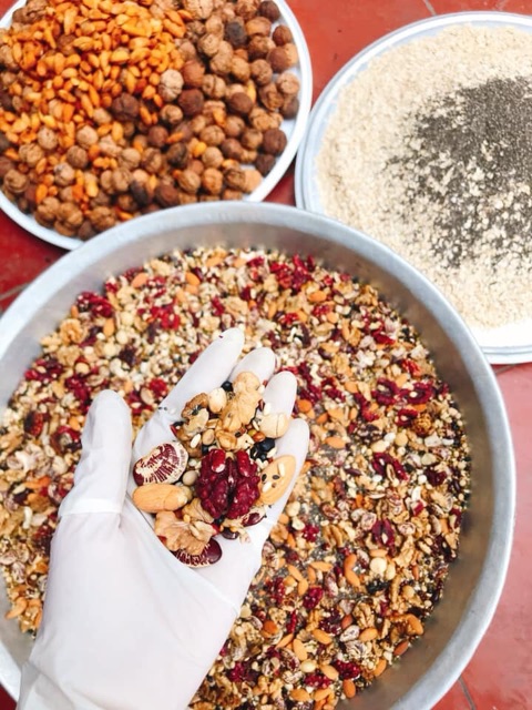 Ngũ cốc 20 loại hạt nhà làm
