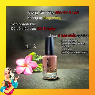 [Sơn Thường Như Sơn Gel] Sơn Móng Tay Màu Hồng Đất 15ml ONC Organic Naturals Collection