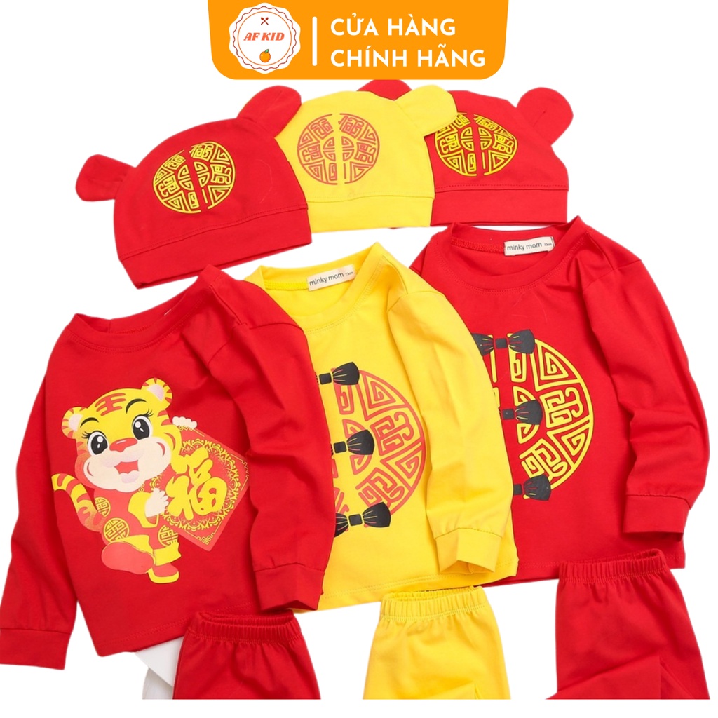 Bộ quần áo Tết Quý Mão 2023 AF KID Cực Xịn Cho Bé Vải Cotton Chính Phẩm Loại 1 Co Giãn 4 Chiều