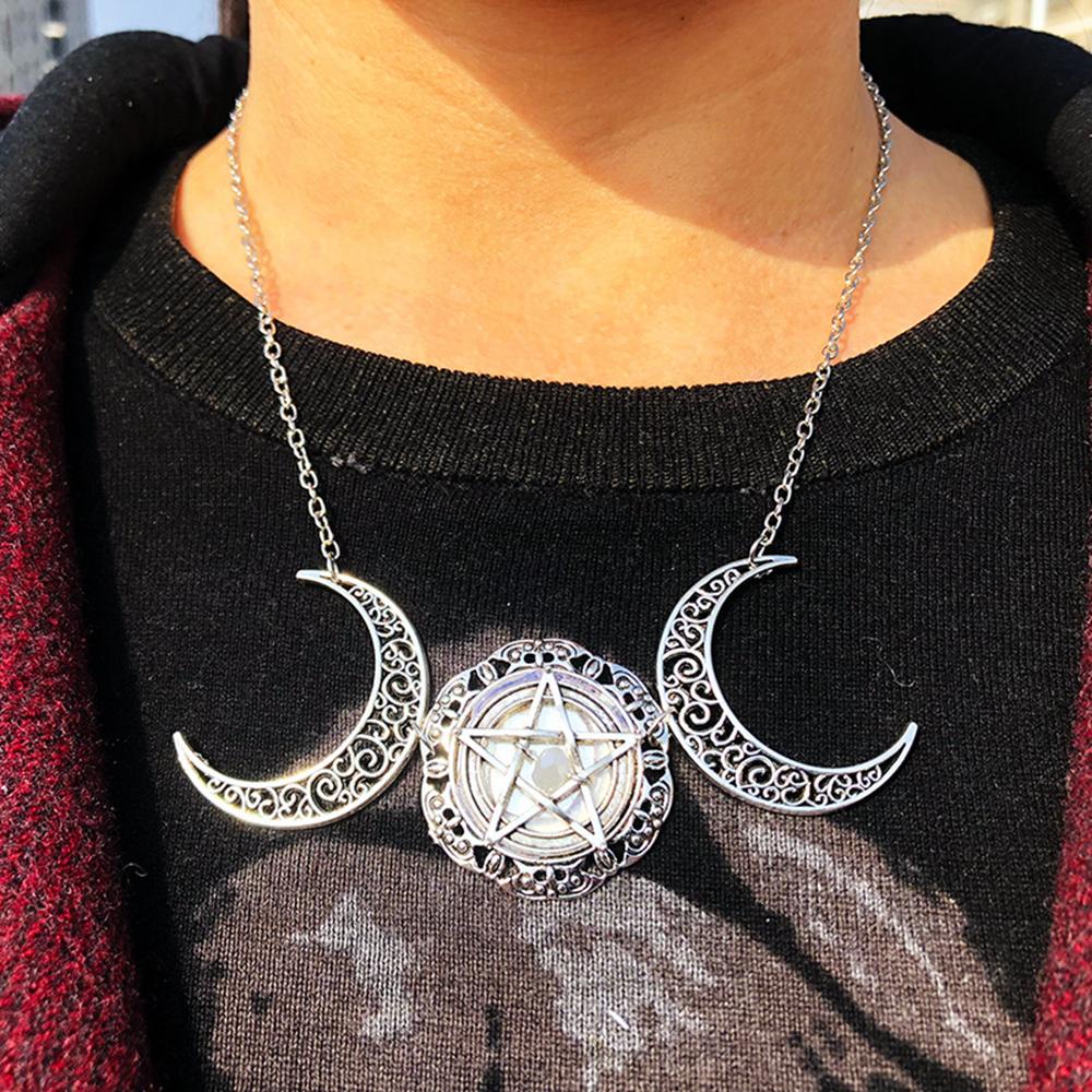 Dây Chuyền Mặt Trăng Thời Trang Cho Nữ|Vòng Cổ Choker Thời Trang Cá Tính