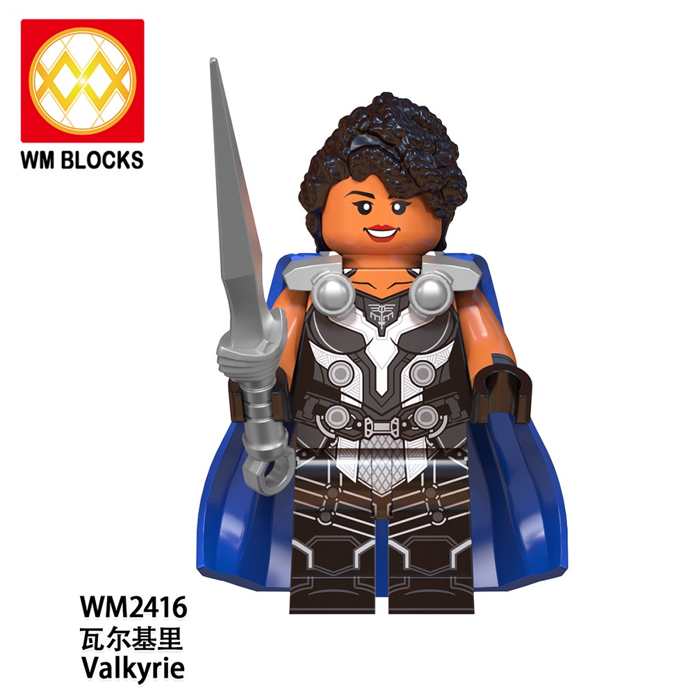 Minifigures Các Mẫu Nhân Vật Siêu Anh Hùng Trong Love And Thunder Thor Star Lord Valkyrie WM6146 - Đồ Chơi Lắp Ráp Mini