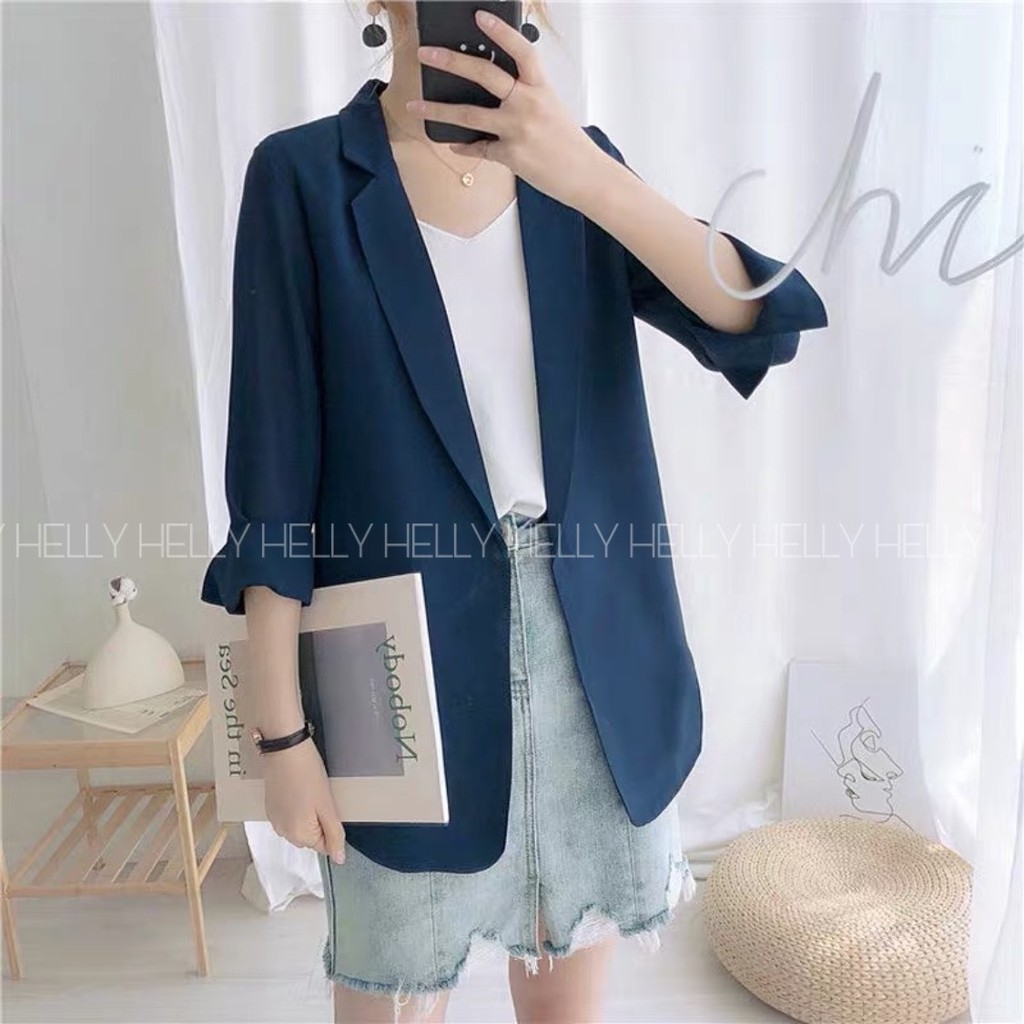 Blazer 1 lớp | Helly Shop | BigBuy360 - bigbuy360.vn