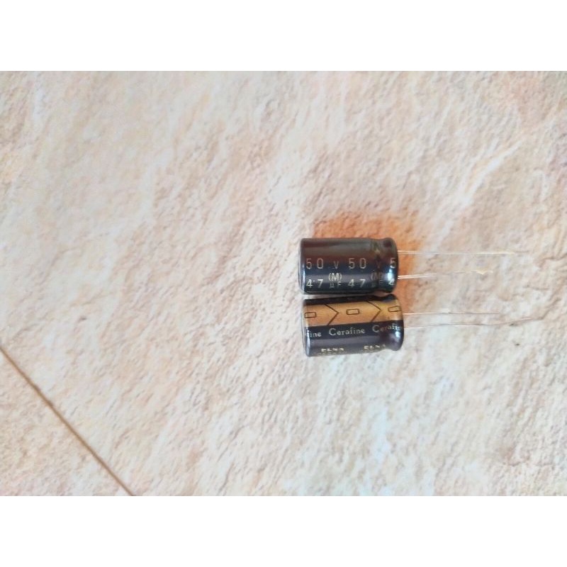 Set 10 tụ elna cerafine 47uf/50v made in Thailand