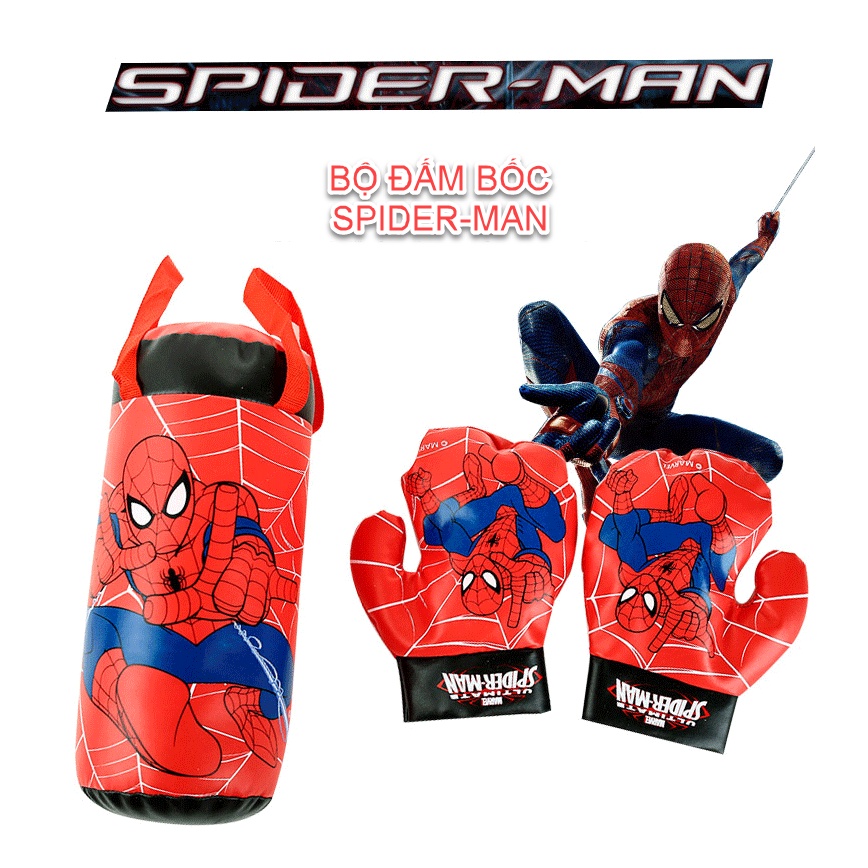 Đồ chơi đấm bốc (Boxing) Spider-man, kèm 2 găng tay cho bé