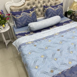 BỘ DRAP COTTON HÀN QUỐC 4 MÓN