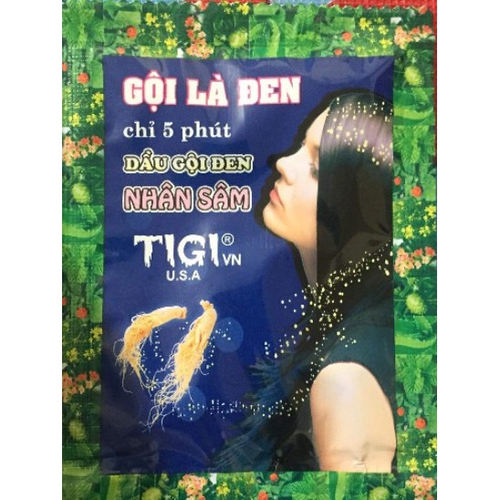 Dầu Gội Đen Nhân Sâm Tigi Gội Là Đen Đảm Bảo Cam Kết 100%