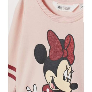 VÁY H&M MICKEY HỒNG (1-6Y)