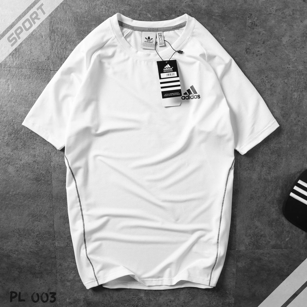 Áo thun thể thao nam chất vải chu kỳ dệt kim siêu mịn mát 8523