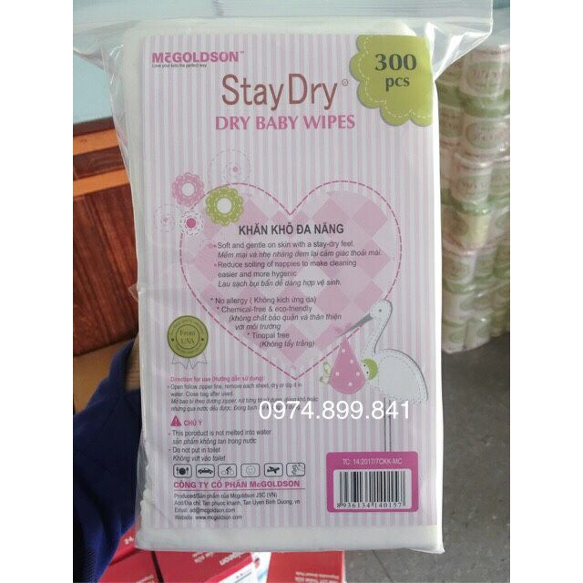 Khăn vải khô đa năng cao cấp StayDry (450gram)