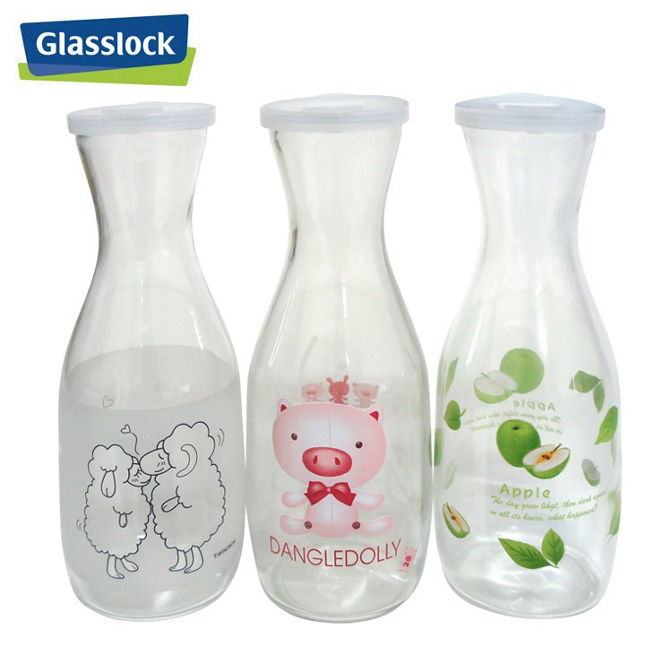 Bình nước 1000ml GLASSLOCK IJ911