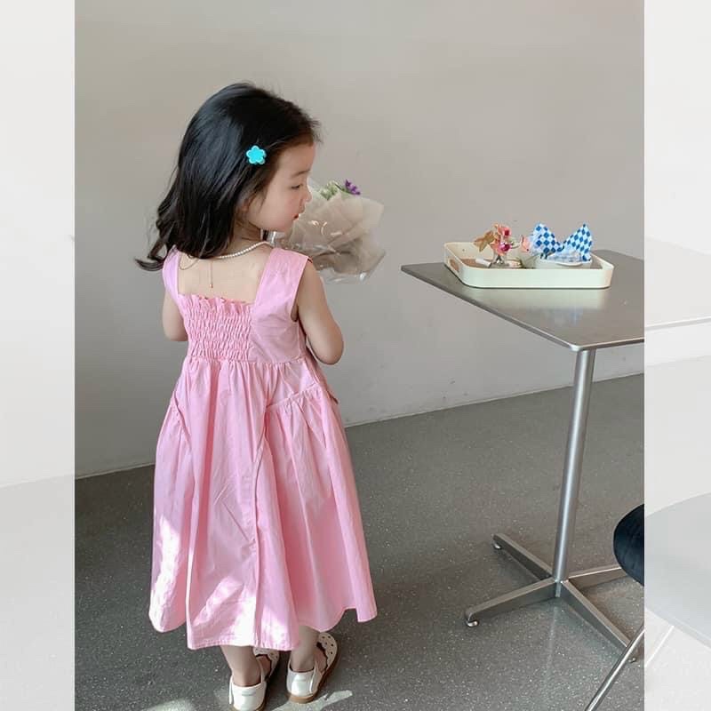 Váy Hồng nhất M 12-35kg