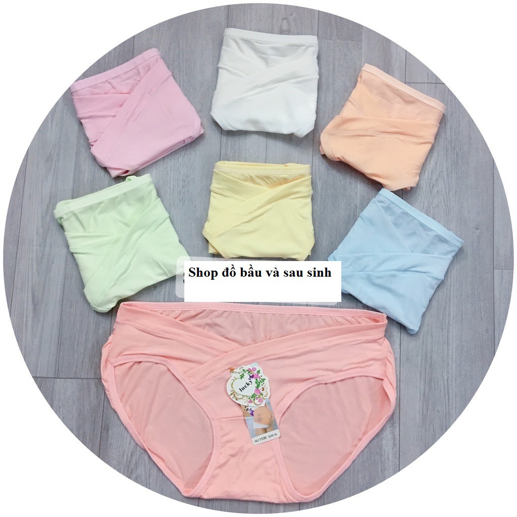 (THANH Lý) 10 Quần Lót Bầu Cotton Chỉ 110K