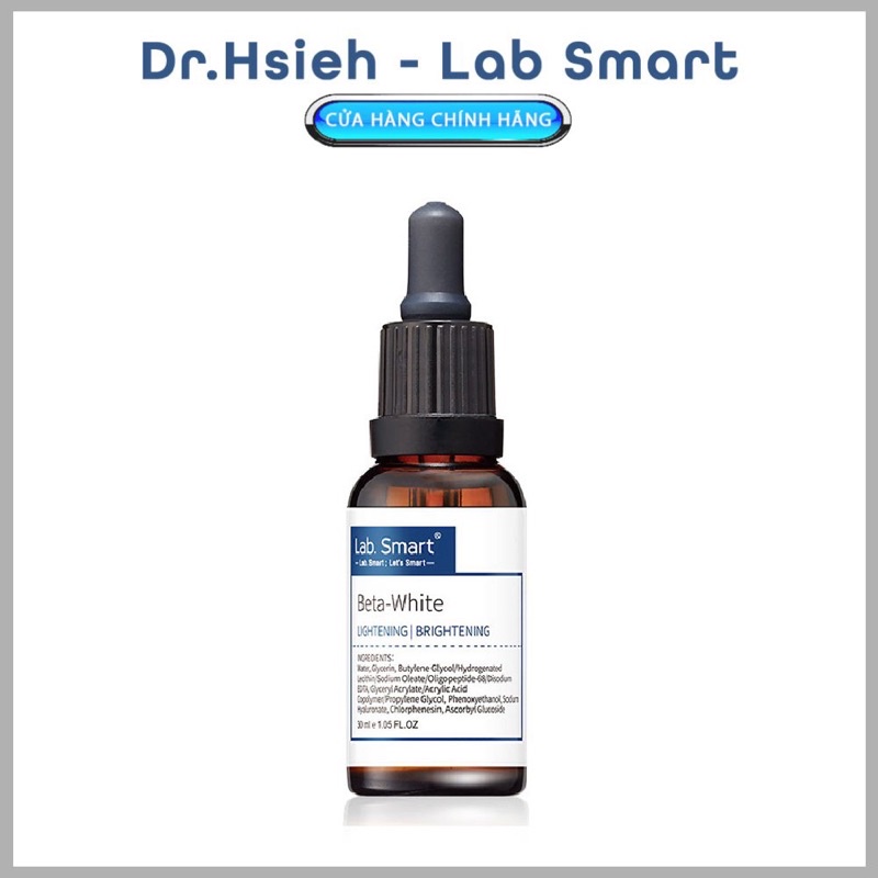 BETA WHITE dưỡng trắng da, giảm nám 30ml DrHsieh LabSmart