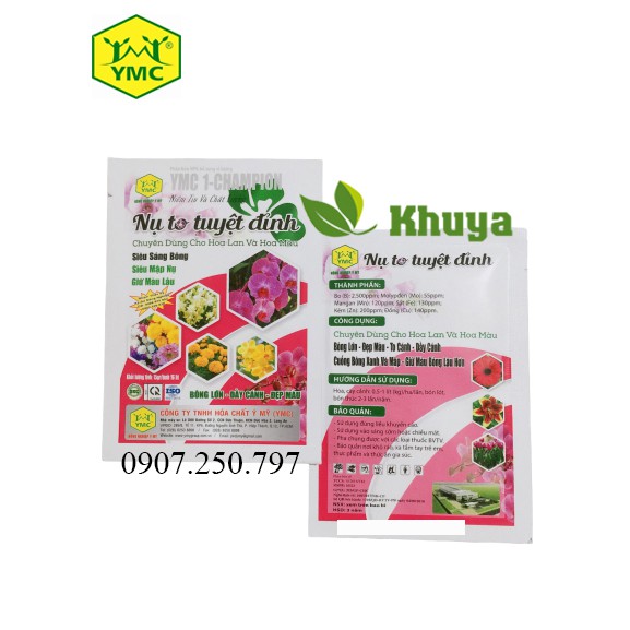 Phân bón YMC Nụ to tuyệt đỉnh bổ sung vi lượng 15gr