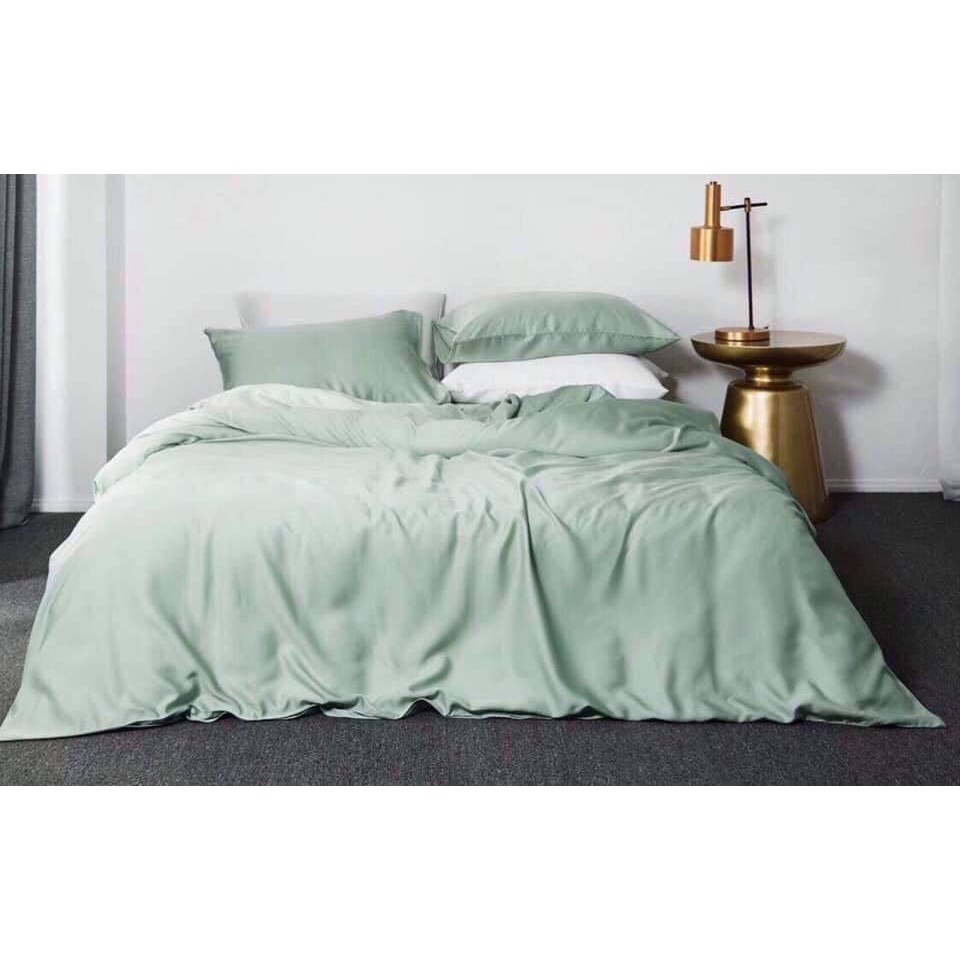 Bộ ga giường bọc 100% Tencel cao cấp - Dòng hàng khách sạn 4-5 sao - Set 2 - Không có mền | BigBuy360 - bigbuy360.vn