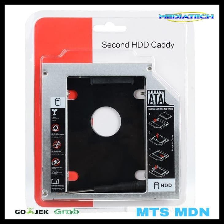 Khay Đựng Ổ Cứng Ssd Hdd 9.5Mm Sata Dvd