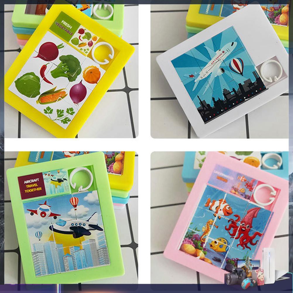 Bộ Đồ Chơi Lắp Ráp 9 Ngăn Hình Động Vật Đáng Yêu