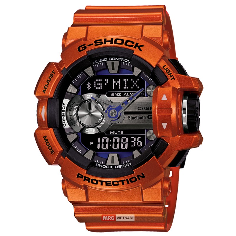 Đồng hồ nam Casio G-SHOCK GBA-400-4BDR Chính hãng - Bluetooth - Chống nước tuyệt đối