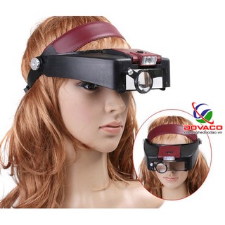 Kính lúp đeo đầu có đèn