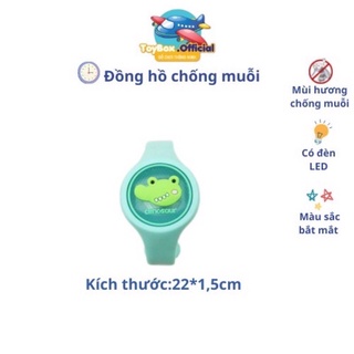 Vòng đeo tay chống muỗi Silicon