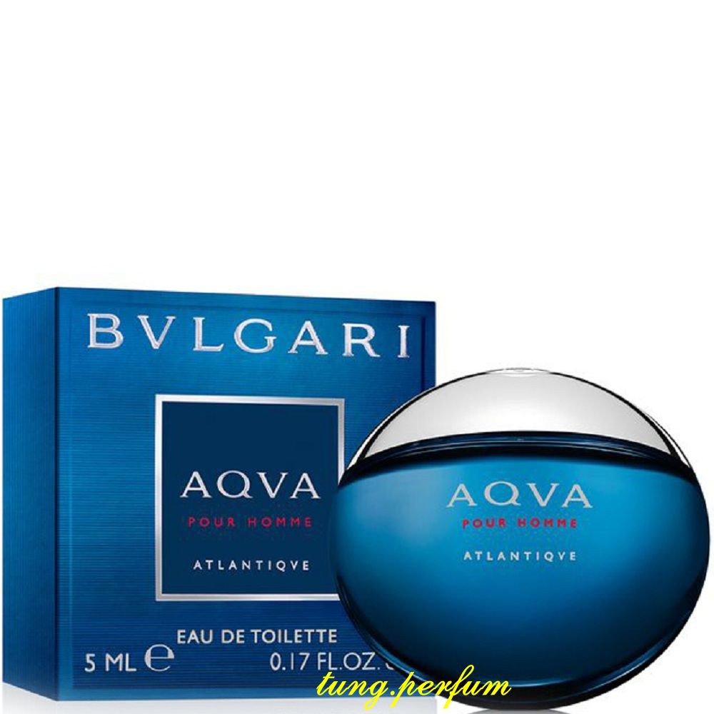 Nước Hoa Nam 5Ml Bvlgari Aqva Atlantiqve, tung.perfum Hàng Hiệu Từ Hãng.